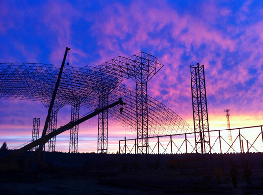 梅河口网架工程结构